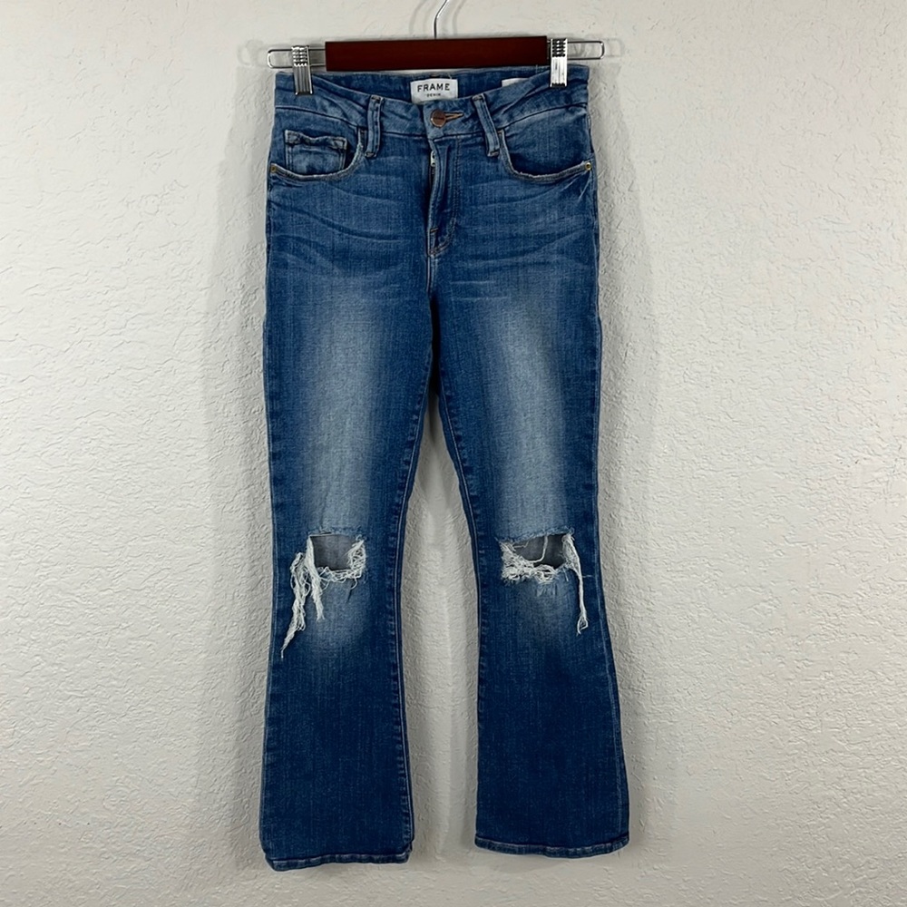 Frame Le Crop Mini Bootcut Jeans